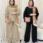 ست شومیز شلوار رستا کد 37503