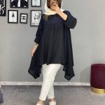 مانتو شومیز بلند سپیده کد 37432 - Image 3