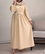 مانتو پیراهنی ترمه کد 37480 - Image 2