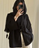 کت جلو بنددار طرح تیام 6192 - Image 5