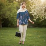 شومیز مانتویی بهاران - Image 2