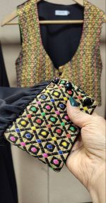 ست دو تیکه پیراهن و جلیقه طرح دلربا - Image 5