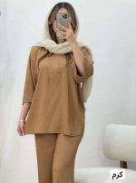 ست تونیک شلوار سه دکمه مراکشی کد 66913