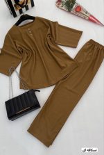 ست تونیک شلوار سه دکمه مراکشی کد 66913 - Image 8