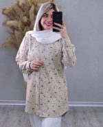 تونیک مانتویی صفورا کد 89073 - Image 3