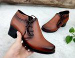 کفش طبی اداری مدل بغل بندی کد 75039 - Image 5