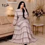 پیراهن بلند آسلین - Image 2