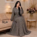 پیراهن بلند آسلین - Image 4