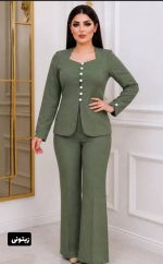 شومیز شلوار مجلسی کد 21058 - Image 2