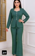 شومیز شلوار مجلسی کد 21058 - Image 5