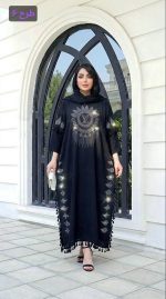 پانچ عبایی مجلسی زمرد - Image 7